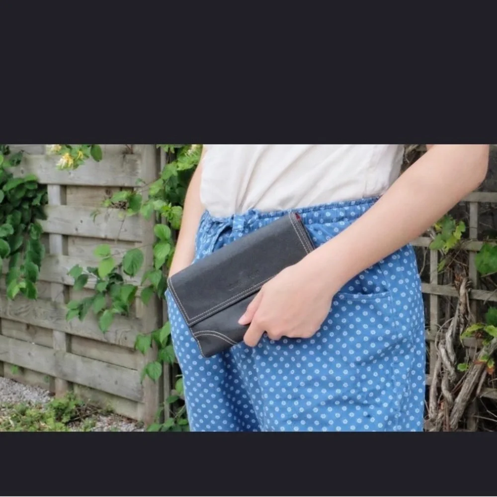 LONGCHAMP Black Leather Wallet - Picture 1 of 11